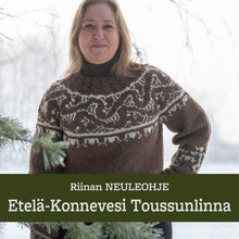 Lataa kuva Galleria-katseluun, Neuleohje – Etelä-Konnevesi villapaita