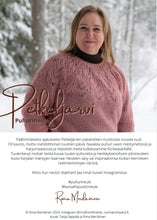 Lataa kuva Galleria-katseluun, Neuleohje – Petkeljärvi villapaita