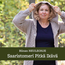 Lataa kuva Galleria-katseluun, Neuleohje – Saaristomeri villatakki