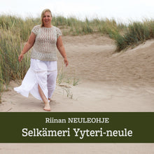 Lataa kuva Galleria-katseluun, Neuleohje – Selkämeri neule