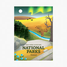 Lataa kuva Galleria-katseluun, Juliste 'National Parks Finland' A4 OUTLET