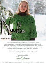 Lataa kuva Galleria-katseluun, Neuleohje – Nuuksio villapaita

