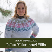 Lataa kuva Galleria-katseluun, Neuleohje – Pallas-Yllästunturi villapaita
