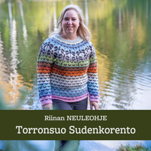 Lataa kuva Galleria-katseluun, Neuleohje – Torronsuo villapaita
