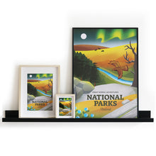Lataa kuva Galleria-katseluun, Juliste 'National Parks Finland' A4 OUTLET
